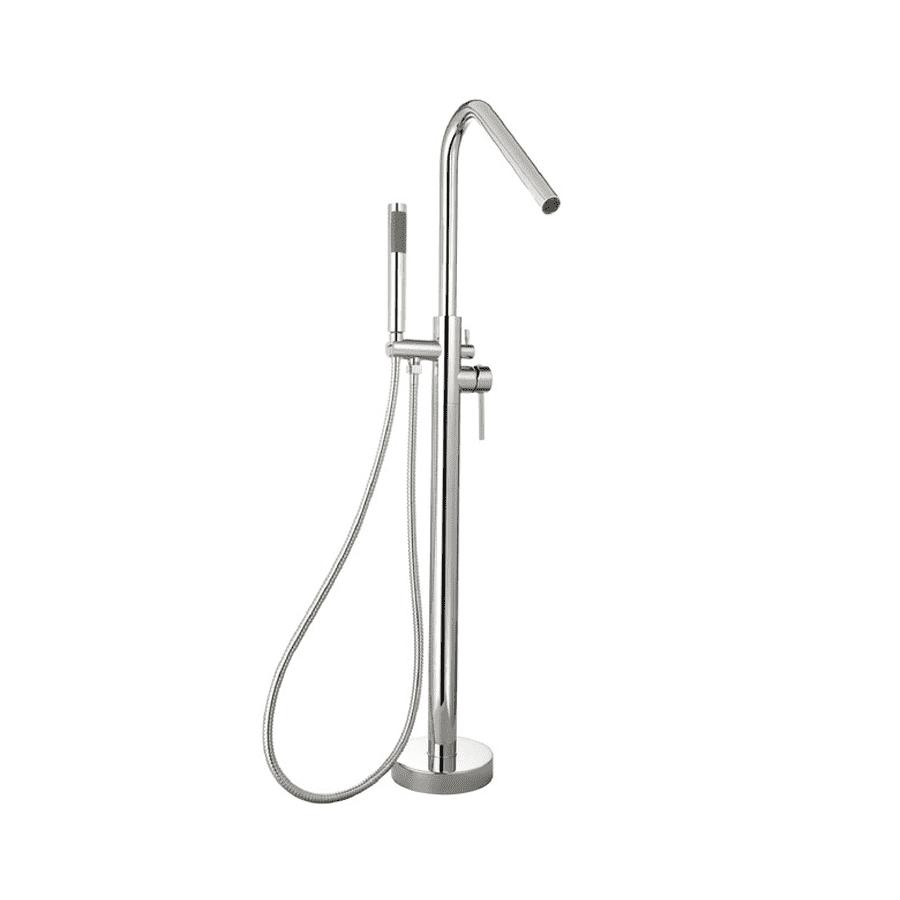 Bộ trộn bồn tắm đặt sàn Roots Hafele 495.61.177